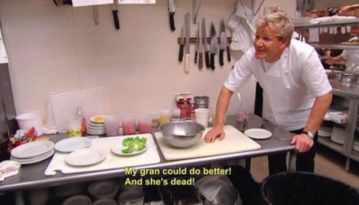 Gordan Ramsay Knows How To Cook Up Some Very Salty Insults (32 pics)