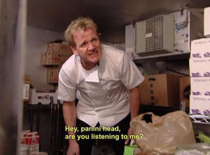 Gordan Ramsay Knows How To Cook Up Some Very Salty Insults (32 pics)