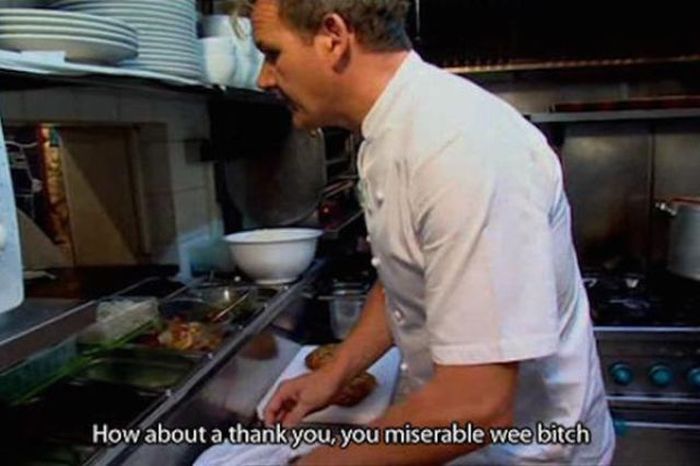 Gordan Ramsay Knows How To Cook Up Some Very Salty Insults (32 pics)