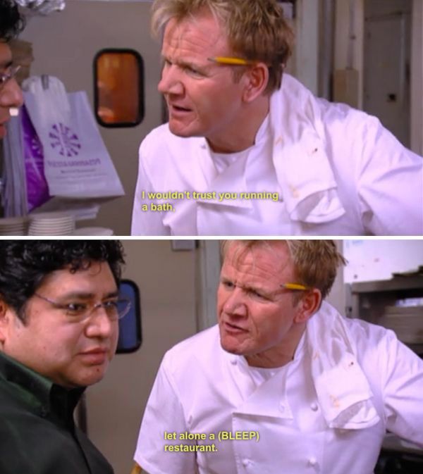 Gordan Ramsay Knows How To Cook Up Some Very Salty Insults (32 pics)