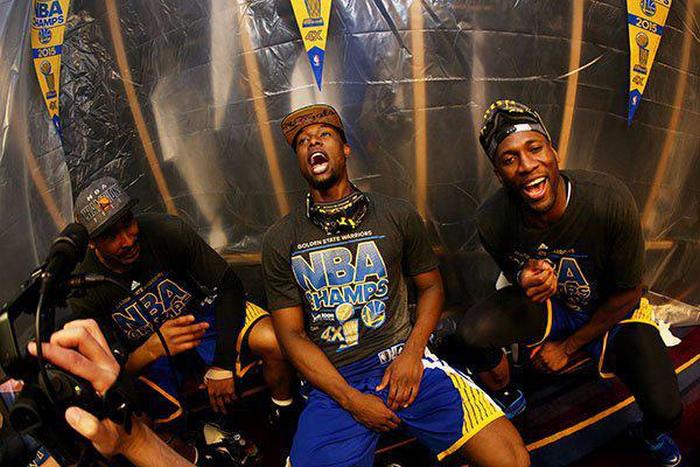 Harrison Barnes Drank His First Sip Of Alcohol After Winning The NBA Finals (3 pics)