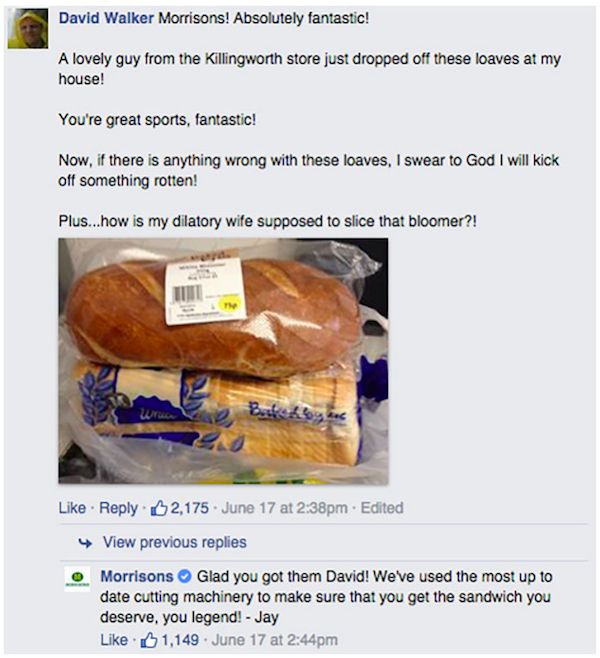 Company Has Awesome Response To Man's Complaints About Crooked Bread (6 pics)