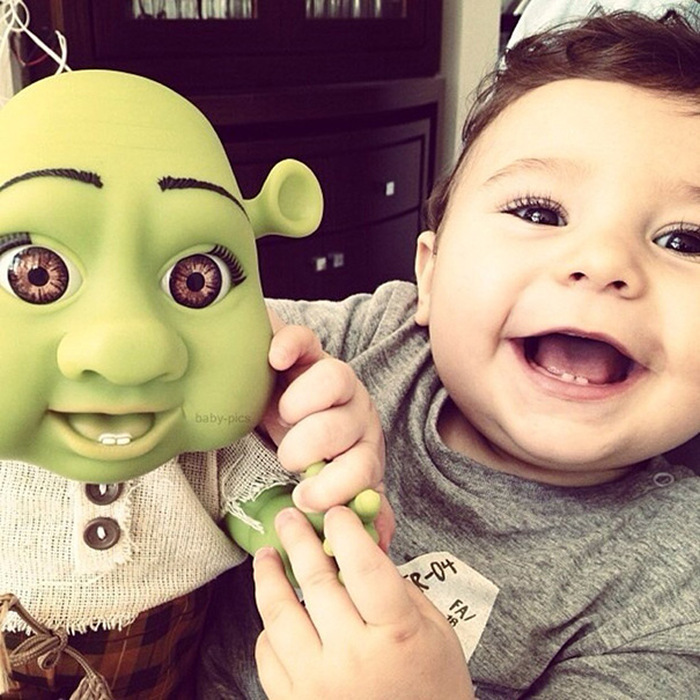 Children Who Look Shockingly Similar To Their Toy Dolls (34 pics)