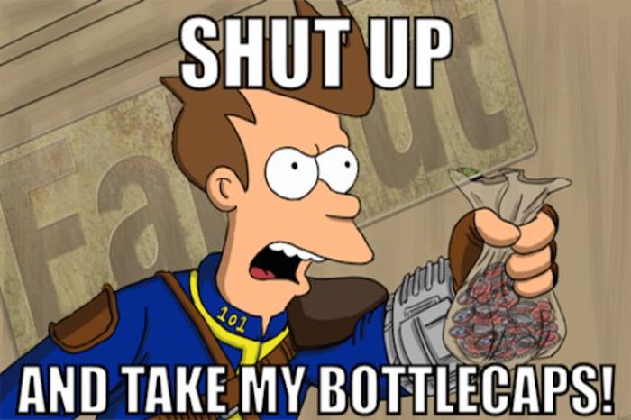 Dedicated Fan Wants To Use 7 Years Worth of Bottle Caps To Pay For Fallout 4 (5 pics)