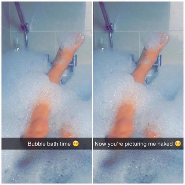 What Snapchat Girls Are Really Trying To Say (8 pics)