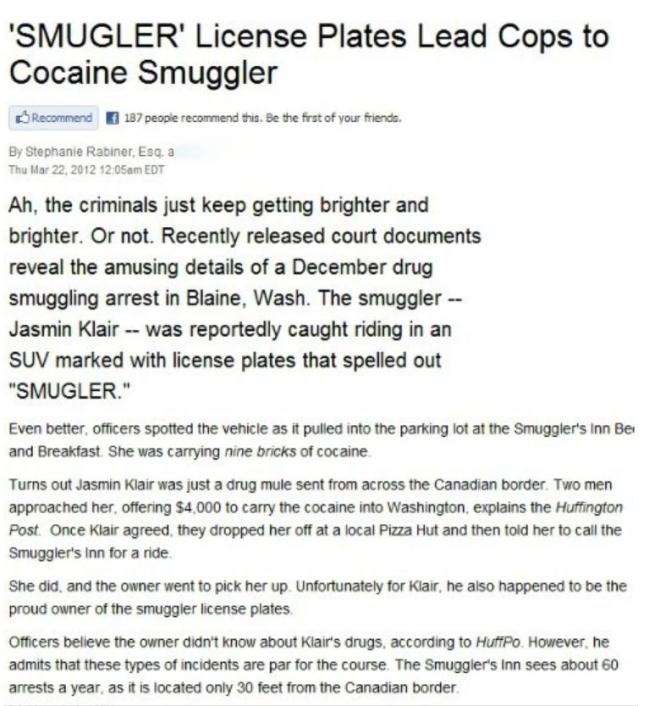 Say Hello To Some Of The Dumbest Criminals Ever (19 pics)
