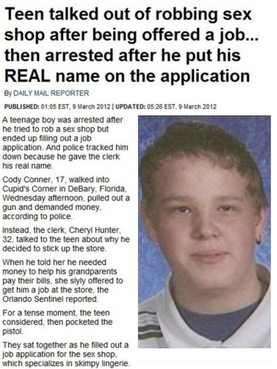 Say Hello To Some Of The Dumbest Criminals Ever (19 pics)