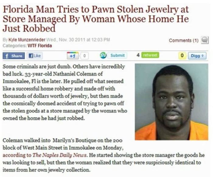 Say Hello To Some Of The Dumbest Criminals Ever (19 pics)
