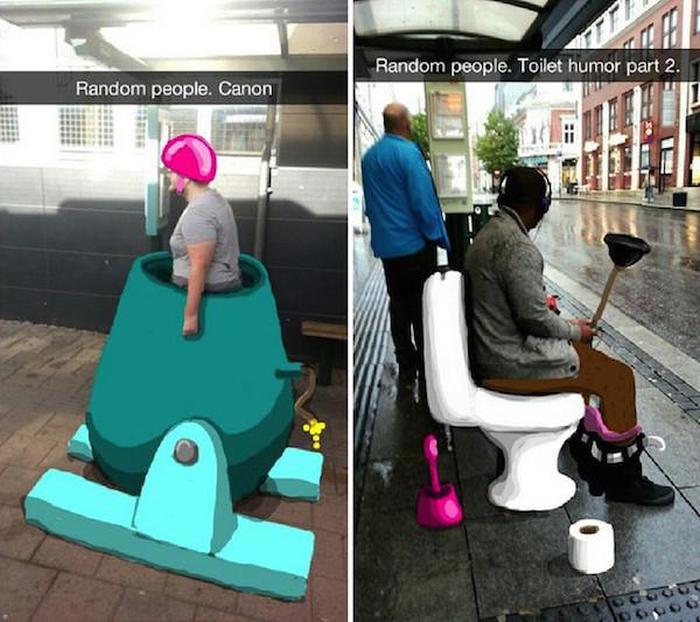 This Person Turned Random Snapchat Photos Into Real Masterpieces (20 pics)