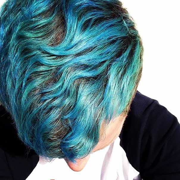 Being A Merman Is The Newest Trend As Men Dye Their Hair Crazy Colors (17 pics)