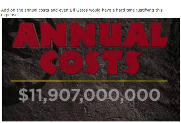This Is How Much It Would Cost To Build A Real Life Jurassic Park (18 pics)