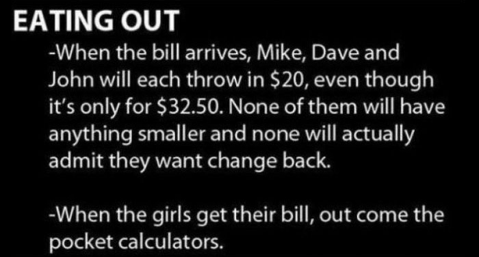 12 Differences That Separate Men From Women (12 pics)
