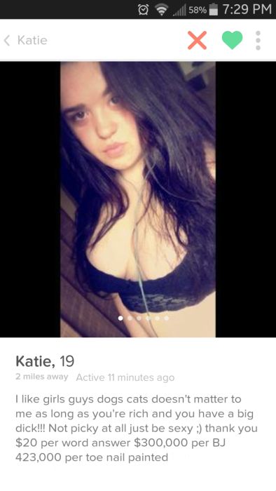 Hoes pics tinder How to