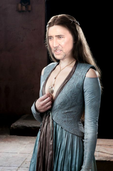 What 30 Game of Thrones Characters Look Like With Nicolas Cage's Face (30 pics)