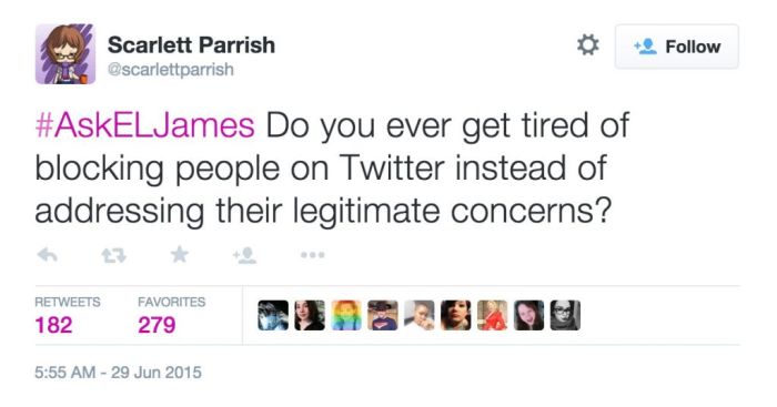 50 Shades Of Grey Author Gets Burned To The Ground During Twitter Q & A (9 pics)