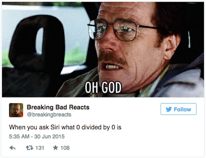 The Internet Reacts After Asking Siri To Divide 0 By 0 (10 pics)