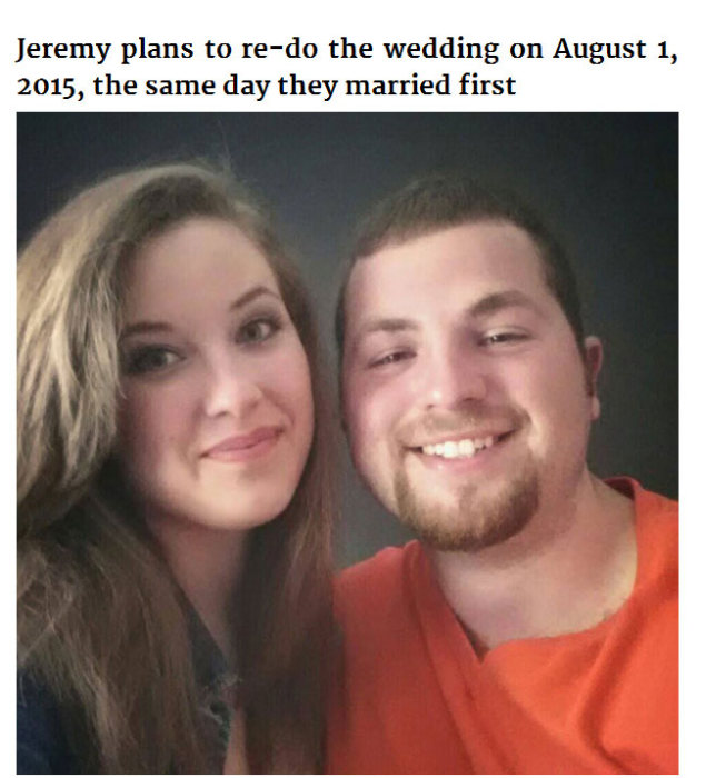 Husband Sets Up Second Wedding After Wife Loses Her Memory In A Car Crash (8 pics)
