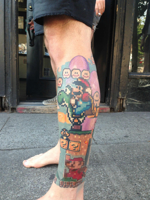 Gamers That Took Their Love Of Games To The Next Level With Awesome Tattoos (26 pics)