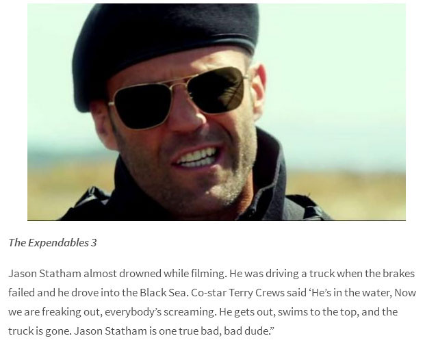 Celebrities That Almost Died On The Set (10 pics)