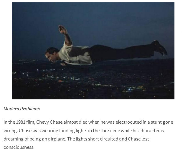 Celebrities That Almost Died On The Set (10 pics)