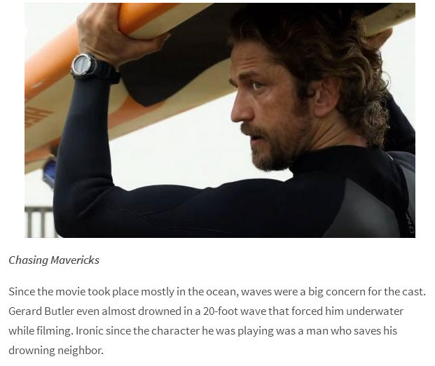 Celebrities That Almost Died On The Set (10 pics)