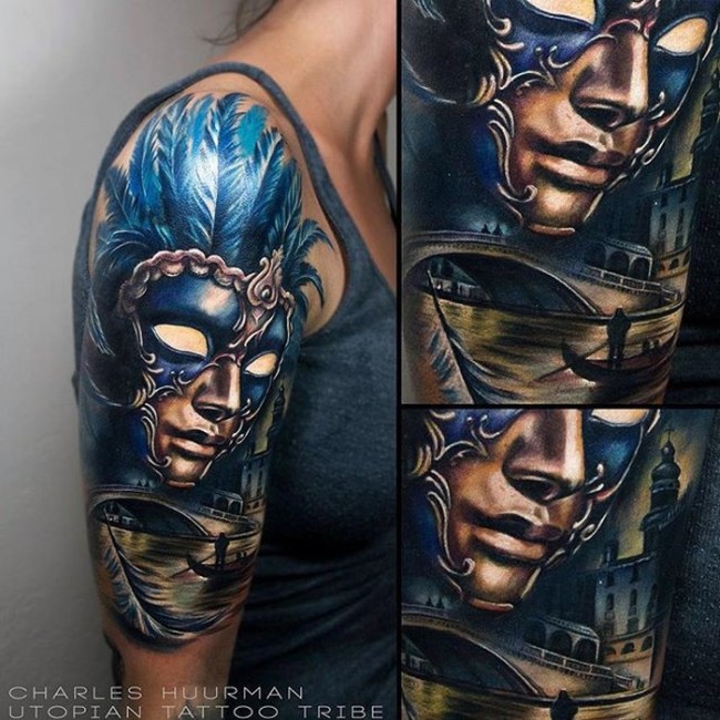 Surreal Images Come To Life In These 3D Tattoos (37 pics)