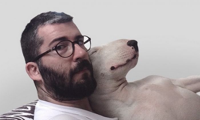 After His Wife Left, This Guy Created An Awesome Photo Series With His Dog (20 pics)