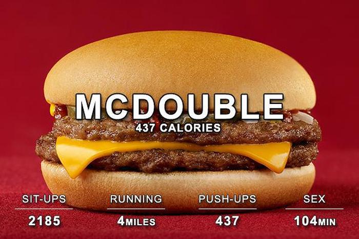 Here's How Much Work You Have To Put In To Burn Off Your Favorite Foods (16 pics)