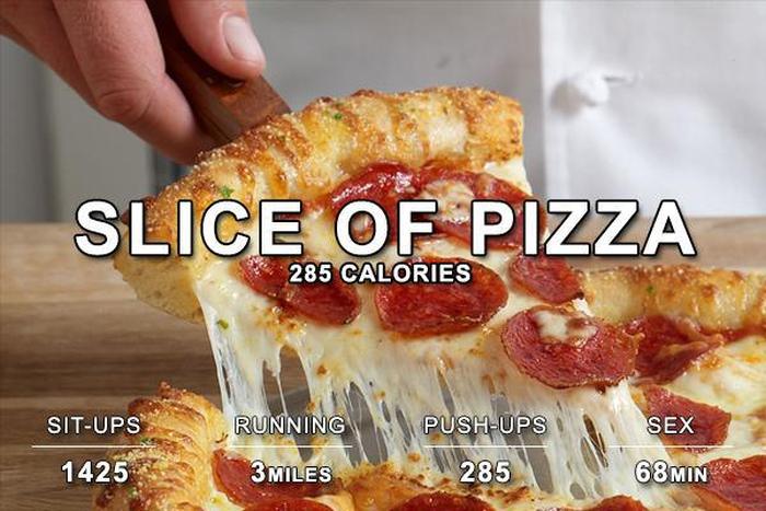 Here's How Much Work You Have To Put In To Burn Off Your Favorite Foods (16 pics)