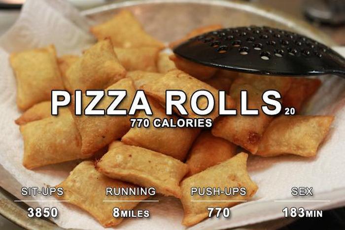 Here's How Much Work You Have To Put In To Burn Off Your Favorite Foods (16 pics)