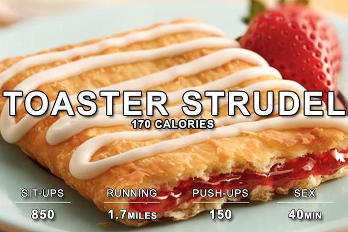 Here's How Much Work You Have To Put In To Burn Off Your Favorite Foods (16 pics)