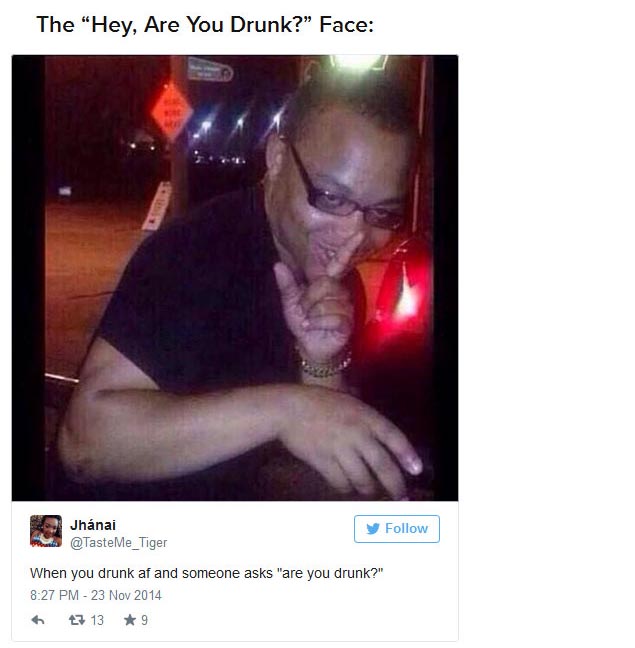 22 Faces Everyone Makes When They're Drunk (22 pics)