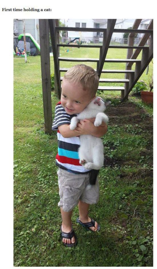 What It Looks Like When Kids Experience Things For The First Time (25 pics)