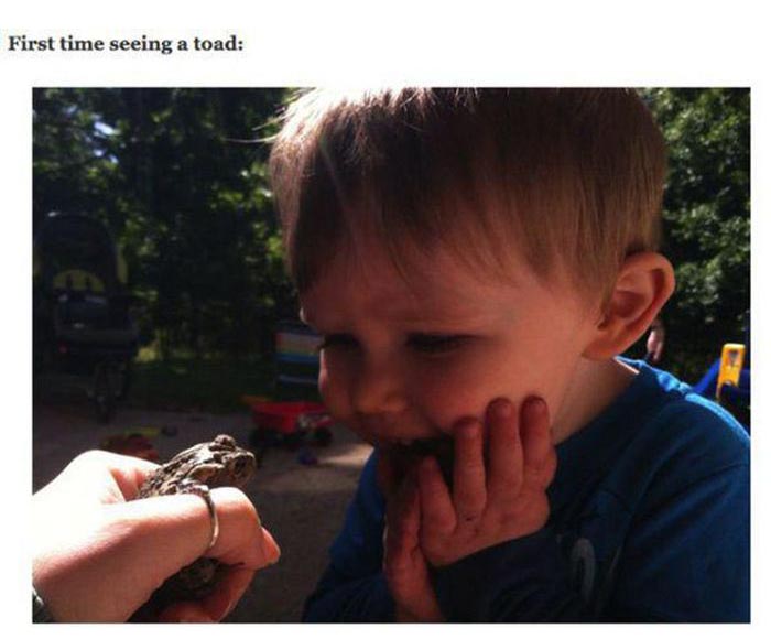 What It Looks Like When Kids Experience Things For The First Time (25 pics)