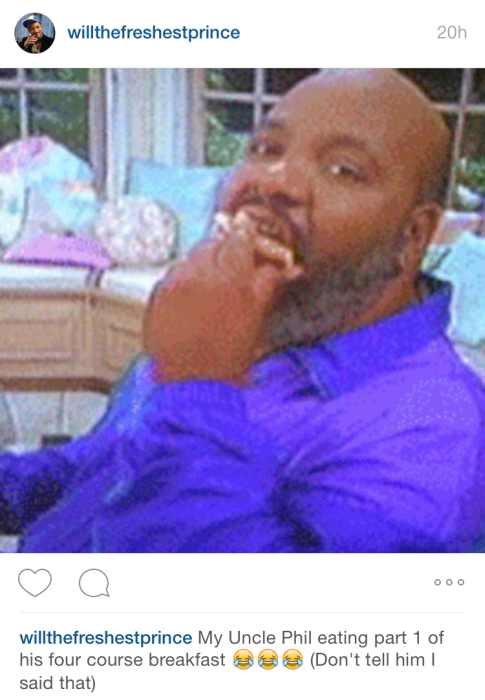What The Fresh Prince Of Bel-Air's Instagram Account Would Look Like (16 pics)