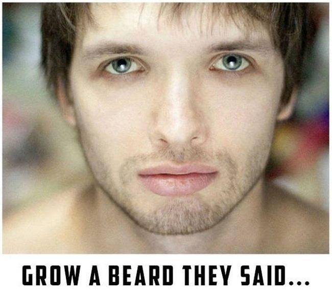 Proof That Not Everyone Looks Good With A Beard (2 pics)