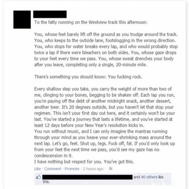 Insulting Facebook Comment Has A Surprise Ending (2 pics)