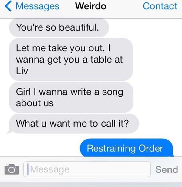 Flirty Guys That Got Shut Down Via Text Message (22 pics)