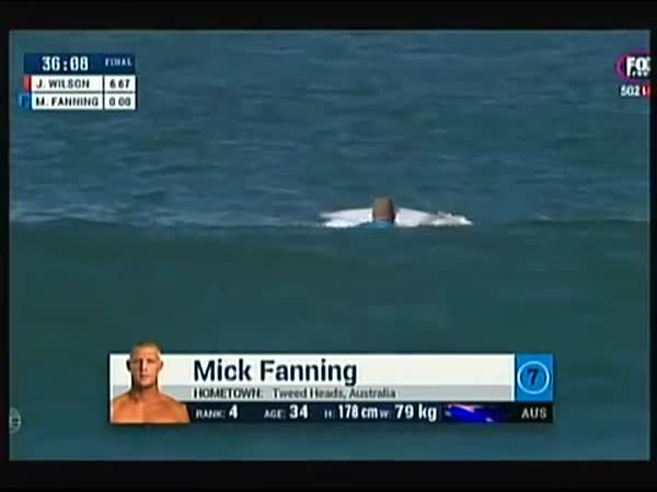 Mick Fanning Fights Off Shark Attack On Live TV
