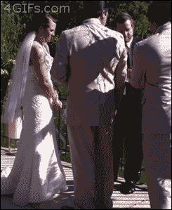 11 Hilarious Wedding Gifs That Will Crack You Up (11 gifs)