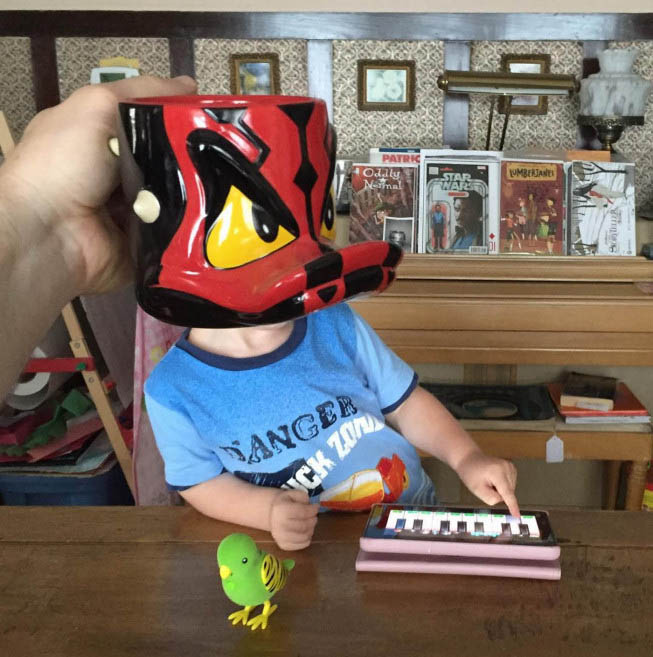 Funny Dad Turns His Family Into Superheroes With #BreakfastMugShots (23 pics)