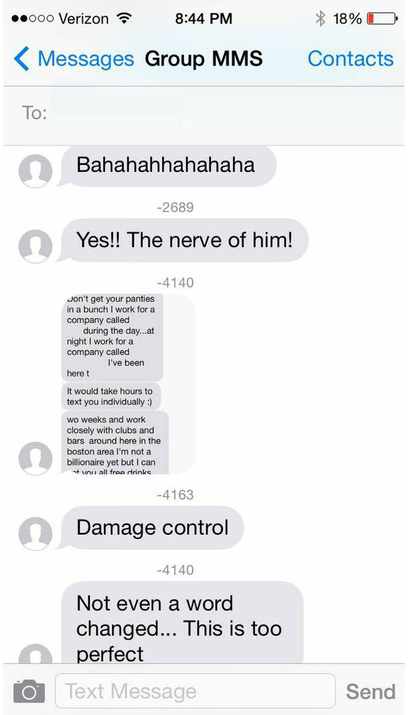 Guy Sends Group Message To 32 Tinder Girls And It Goes Horribly Wrong (17 pics)