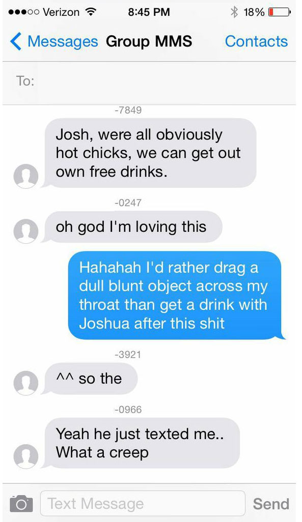 Guy Sends Group Message To 32 Tinder Girls And It Goes Horribly Wrong (17 pics)