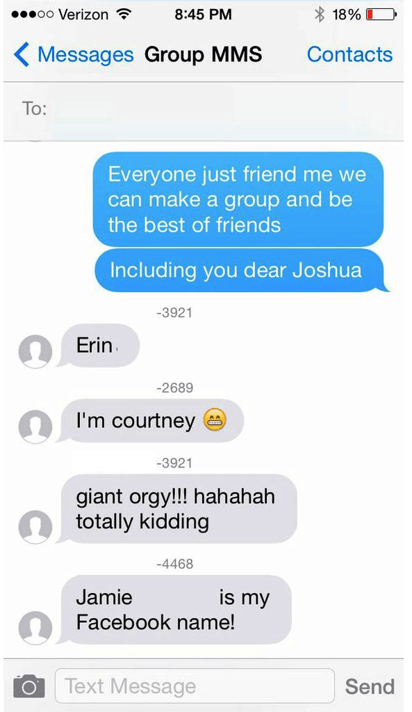 Guy Sends Group Message To 32 Tinder Girls And It Goes Horribly Wrong (17 pics)