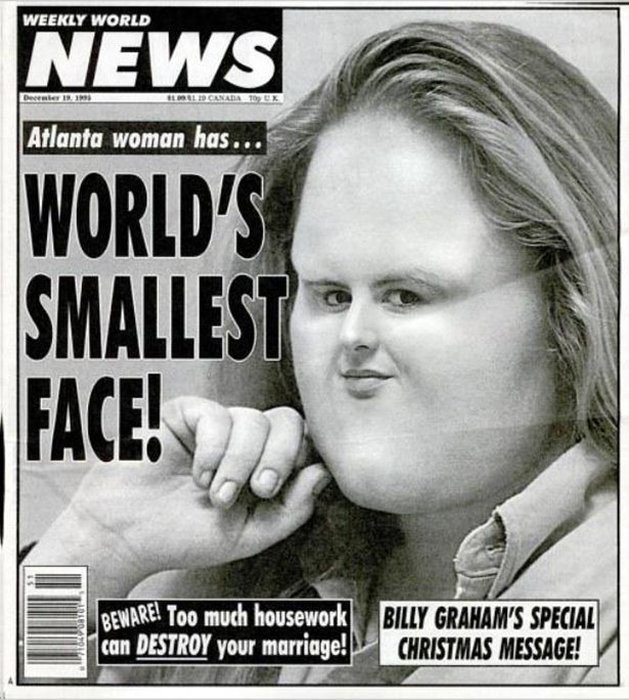 The Weekly World News Is Still Coming Up With Ridiculous Headlines (17 pics)