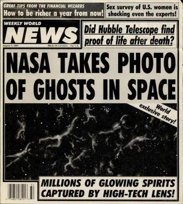 The Weekly World News Is Still Coming Up With Ridiculous Headlines (17 pics)