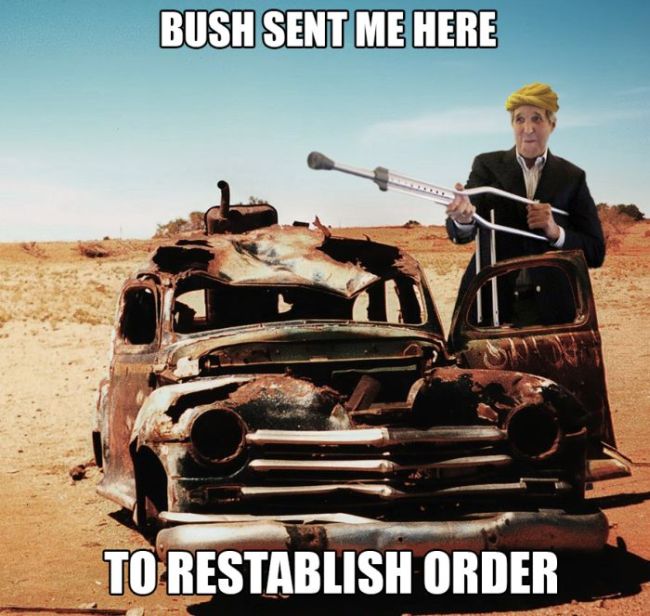 John Kerry And His Crutch Gun Got The Photoshop Treatment They Deserve (22 pics)