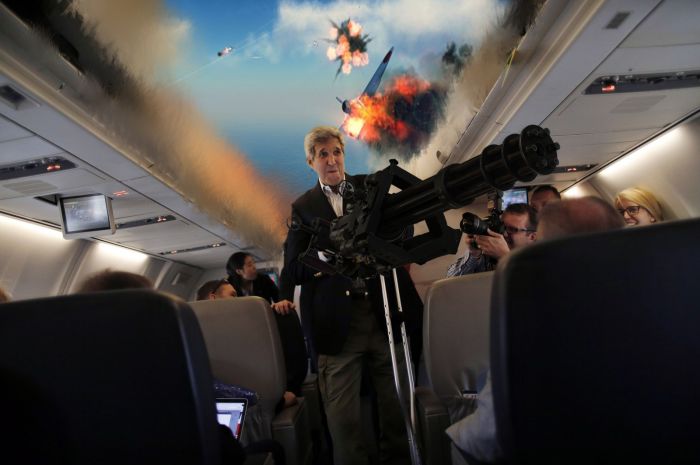 John Kerry And His Crutch Gun Got The Photoshop Treatment They Deserve (22 pics)