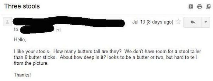 A Stick Of Butter Leads To A Hilarious Exchange On Craigslist (6 pics)