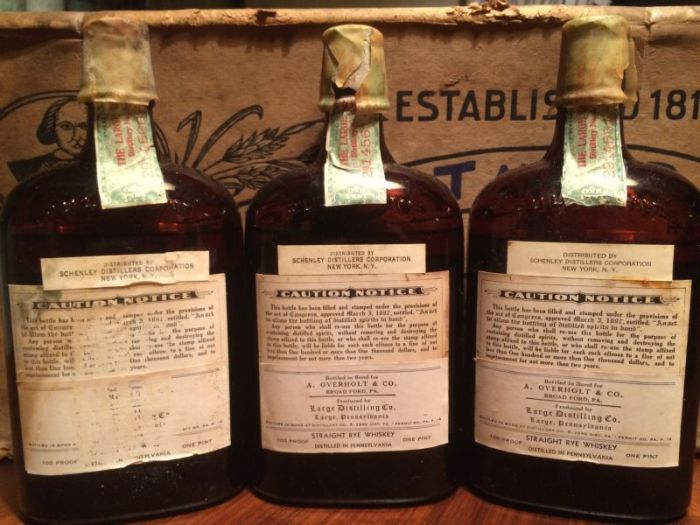 Check Out This Big Box Of Whiskey From The Prohibition Era (10 pics)
